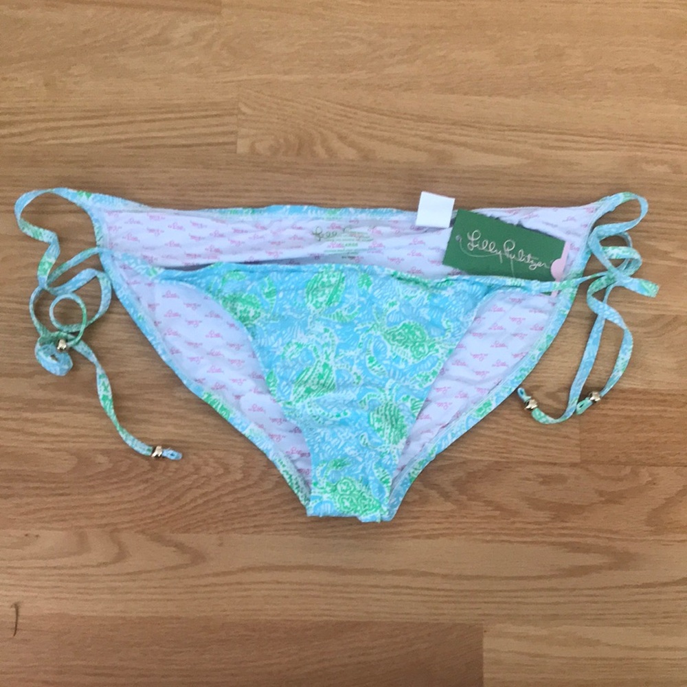 Lillly Pulitzer bikini bottoms- Get Crackin
